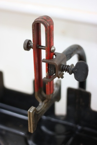 Detail Of Saw Guide After Cleaning